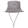 Babiators - Babiators UV Sun Hat - Gray w/ Aqua Piping
