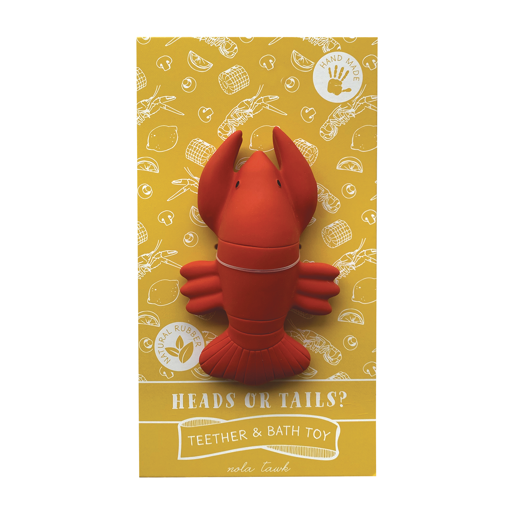 Nola Tawk - Heads or Tails? Teether & Bath Toy