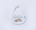 Nola Tawk - The Newest Saints Fan Organic Cotton Baby Bib